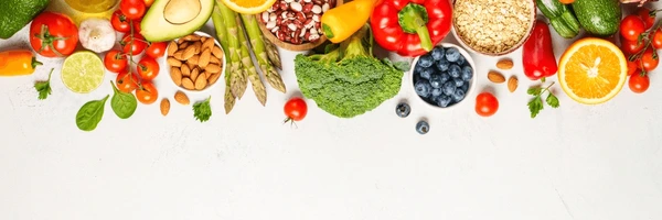 healthy food on black background 600nw 2624658857